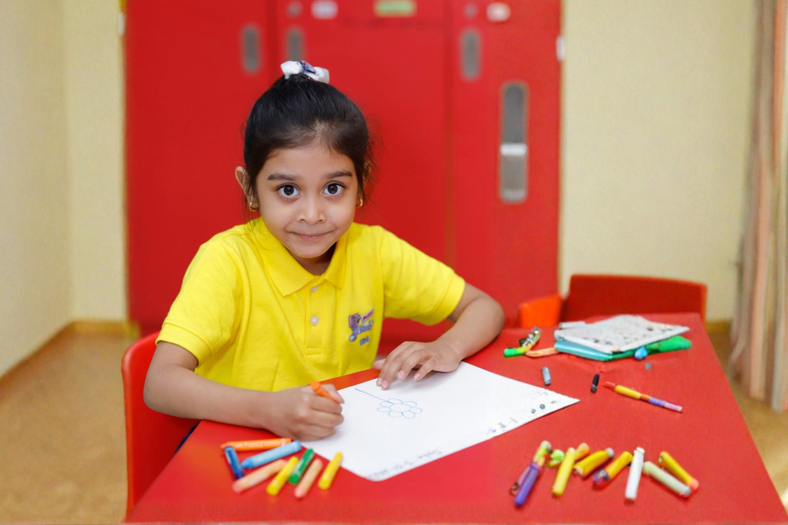 Podar Jumbo Kids creative confidence activity